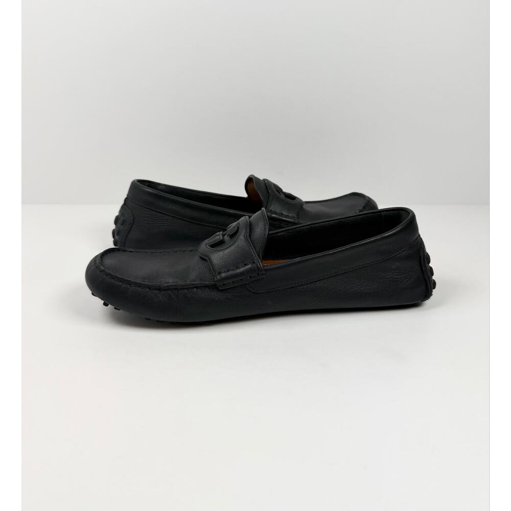Size 9 - Gucci Leather Black Loafers - Picture 6 of 9